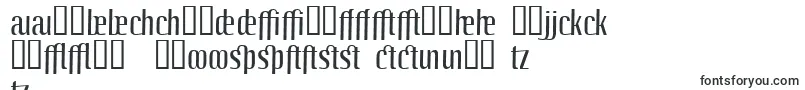 Fonte LinotypeoctaneRegularadd – fontes letãs