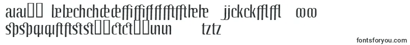 Шрифт LinotypeoctaneRegularadd – румынские шрифты