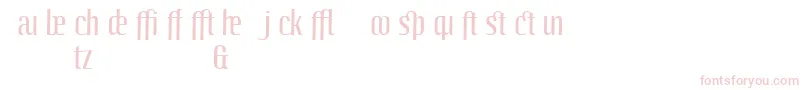 Шрифт LinotypeoctaneRegularadd – розовые шрифты