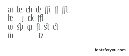 Schriftart LinotypeoctaneRegularadd