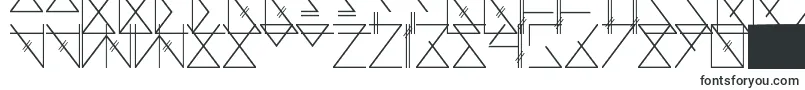 Skramline-fontti – Tekno-fontit