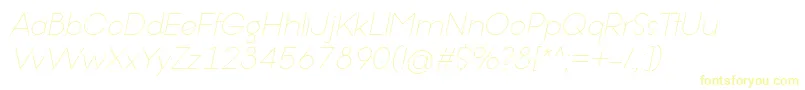 OfferingsRegularItalic Font – Yellow Fonts