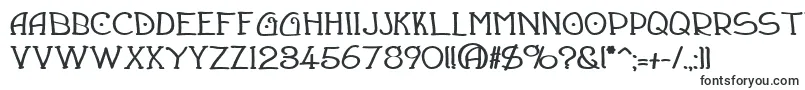 DraughtsmanBold-fontti – Tietokonefontit