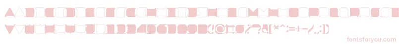 MinimalxRegular Font – Pink Fonts on White Background