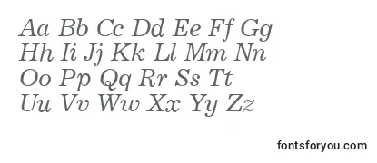 ExemplaryItalic-fontti