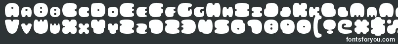FatsAreGood Font – White Fonts on Black Background