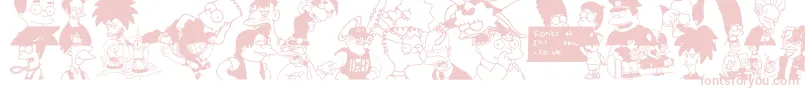 Simpsons Font – Pink Fonts