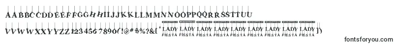 Шрифт LadyFiesta – шрифты, начинающиеся на L