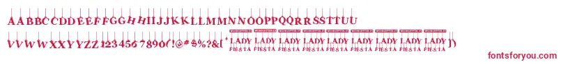 LadyFiesta Font – Red Fonts