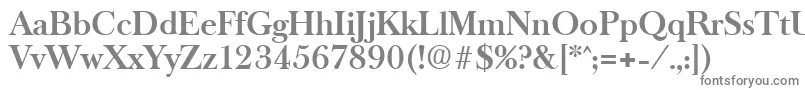 OldbaskervilleDemibold Font – Gray Fonts