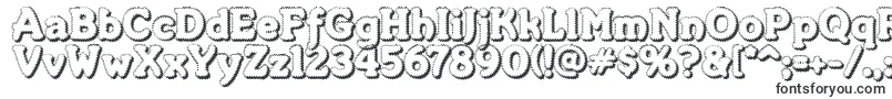 Шрифт Merkinf – шрифты с фиксированной шириной