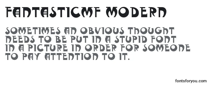 Fantasticmf Modern Font