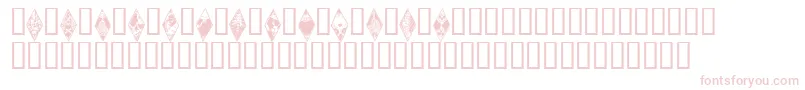 Wraithbats Font – Pink Fonts on White Background