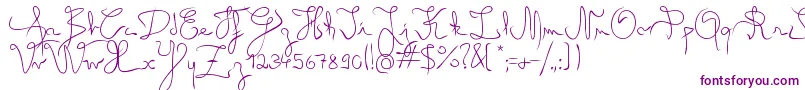 AngelLight Font – Purple Fonts