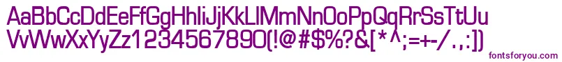 EurasiaBold Font – Purple Fonts on White Background