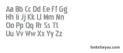 PakenhamstencilRegular Font