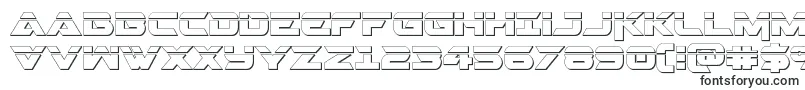 Шрифт Gemina2laser3D – 3D шрифты