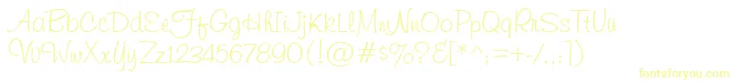 HelmsleyRegular Font – Yellow Fonts