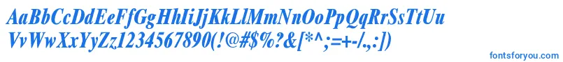 XeroxSerifNarrowBoldItalic Font – Blue Fonts