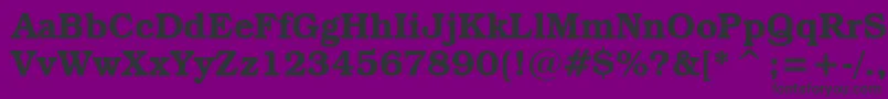 Saiba mais sobre a fonte BookmanItcDemiBt Fonte BookmanItcDemiBt – fontes pretas em um fundo violeta