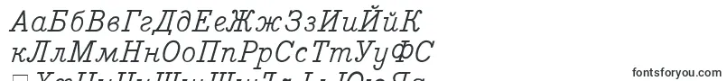 Шрифт Bo2Italic – болгарские шрифты