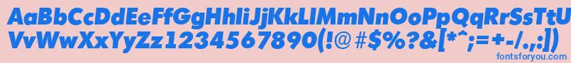Lisätietoja MontrealserialHeavyItalic-fontista MontrealserialHeavyItalic-fontti – siniset fontit vaaleanpunaisella taustalla