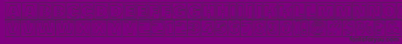 AGrotictitulcmotlhv Font – Black Fonts on Purple Background