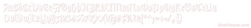 TypographergotischSchattenS Font – Pink Fonts