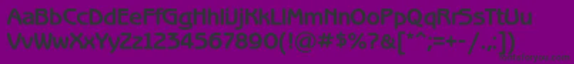 fuente BenguiatgothiccBold – Fuentes Negras Sobre Fondo Morado