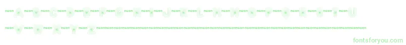 FtAcidtest2Progressive-Schriftart – Grüne Schriften