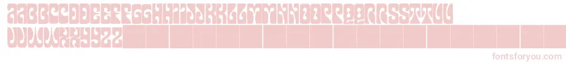 JmhPsychedelicCaps Font – Pink Fonts on White Background