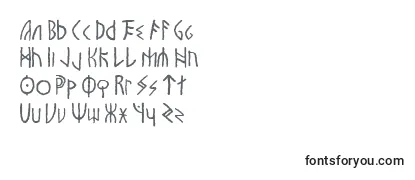 Обзор шрифта Vinland