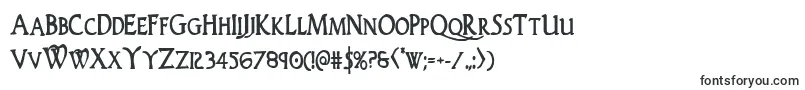 Шрифт Woodgodboldcond – античные шрифты