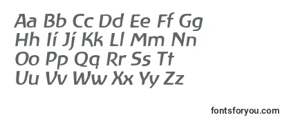 Шрифт LinotypeAtlantisMediumItalic