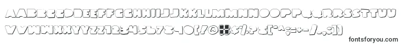 Шрифт Landwog – широкие шрифты