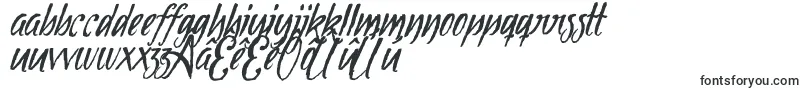 Шрифт Tipbrush1Slanted – фризские шрифты