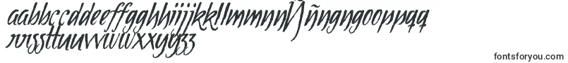 Tipbrush1Slanted-Schriftart – philippinische Schriften