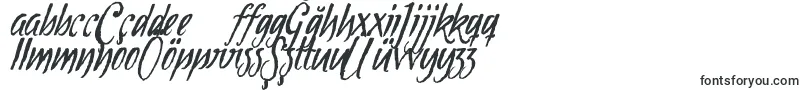 Tipbrush1Slanted Font – Azerbaijani Fonts