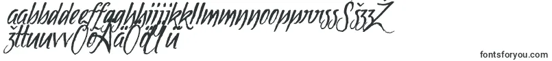 Tipbrush1Slanted-Schriftart – estnische Schriften