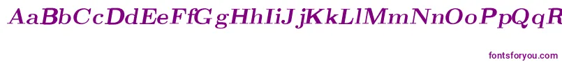 CmRomanBoldslantedext-fontti – violetit fontit