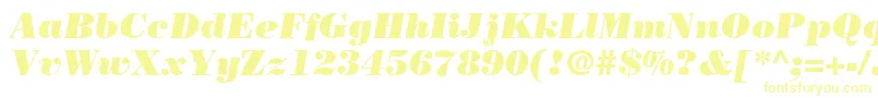 BodoniLtPosterItalic Font – Yellow Fonts