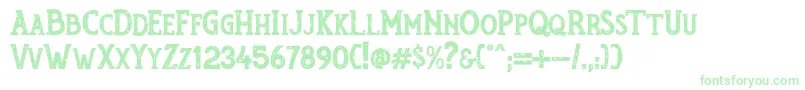 RumouratexturesPersonalUseOnly Font – Green Fonts