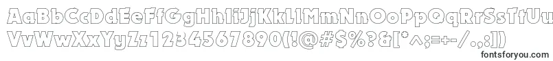 Dynaroutlinec Font – Very wide Fonts