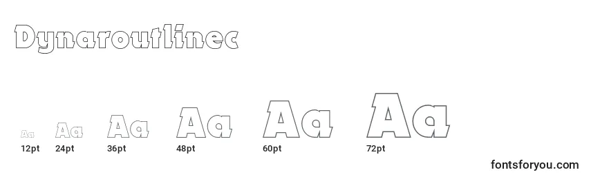 Dynaroutlinec Font Sizes