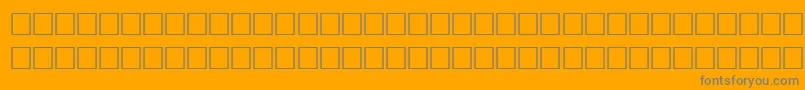 AfEdDammamNormalTraditional Font – Gray Fonts on Orange Background