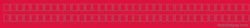 AfEdDammamNormalTraditional Font – Gray Fonts on Red Background