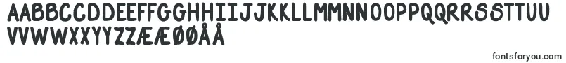 DjbStraightUpNowBold Font – Norwegian Fonts