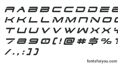  Dodger3titleital font