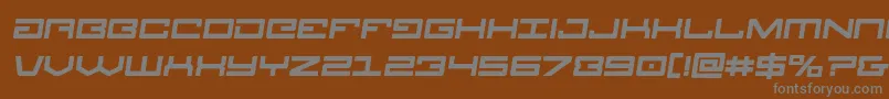 More about Legionboldsemital Font Legionboldsemital Font – Gray Fonts on Brown Background