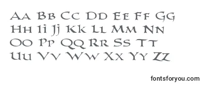 Review of the PrColumbanDemo Font